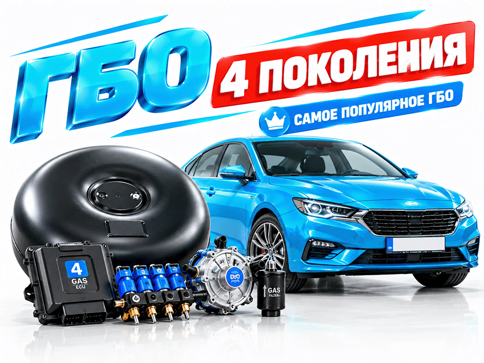 Установка ГБО 4 поколения