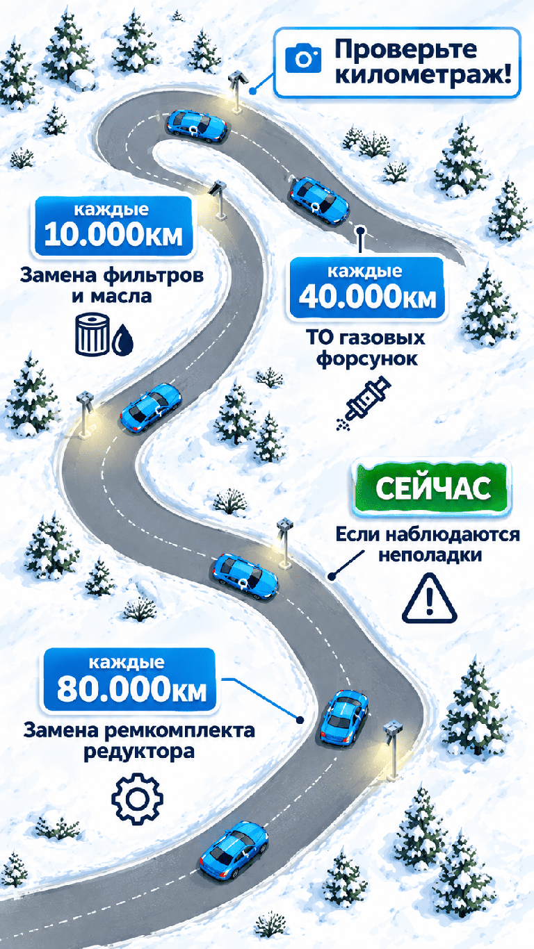 Как часто приезжать на ТО ГБО