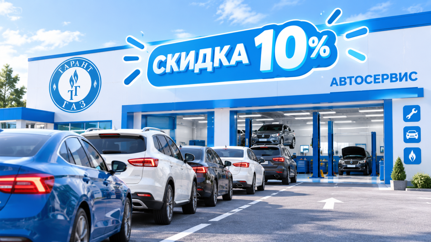 Скидка на всё 10%