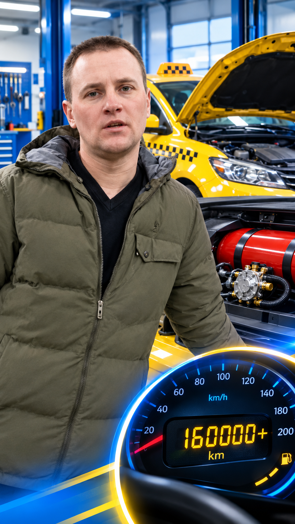 Видеоотзыв клиента 160000км на газе