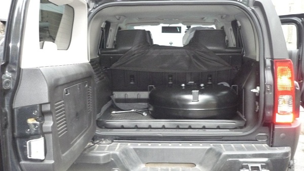 Hummer H3 V6 с тороидальным баллоном