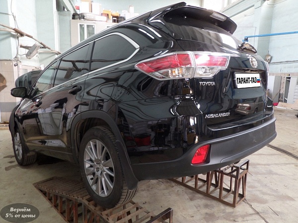 гбо на toyota highlander 3.5