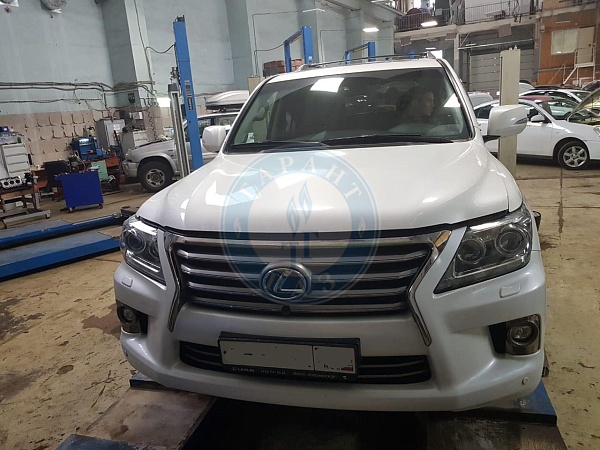 ГБО на Lexus lx570 2014 года 367.1 л.с. 5663