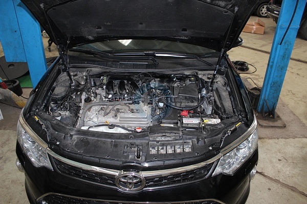 ГБО на Toyota Camry 2015 года 248.8 л.с. 3456
