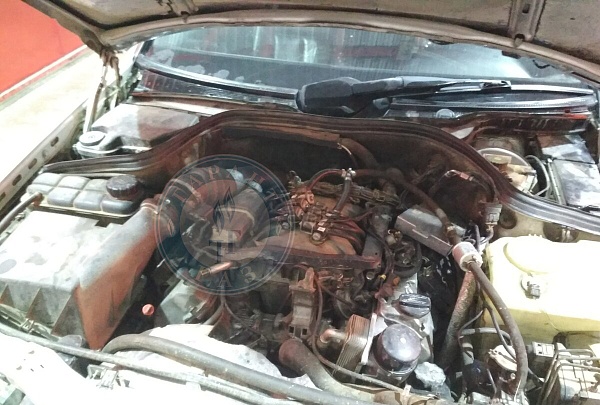 Форсунки ГБО на Mercedes C240 1998 года 170 л.с. 2398