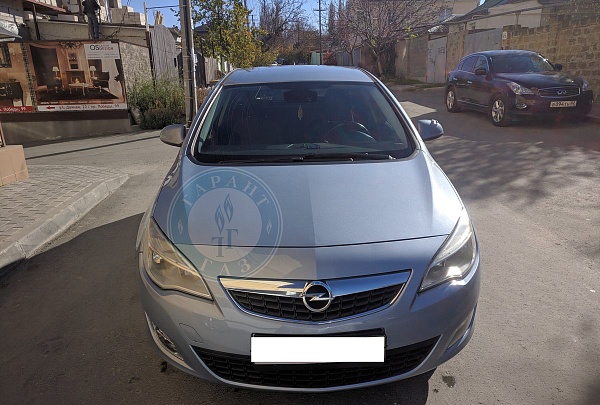 Opel Astra 2012 года 115.6 л.с. 1598