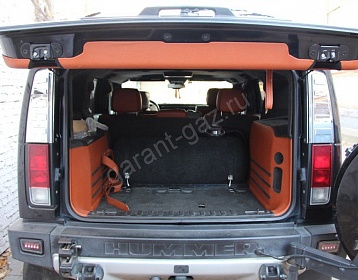 Hummer H2 цилиндрический баллон фото 6