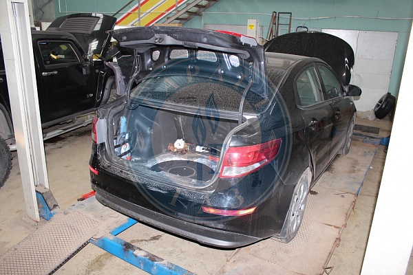 Kia Rio 2016 года 106.1 л.с. 1396 Установка ГБО