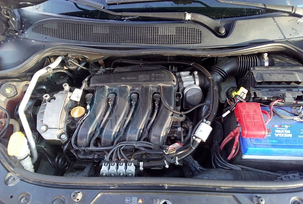 Форсунки ГБО на Renault Megan 2007 года 113 л.с. 1598