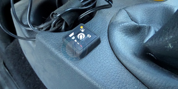 Кнопка ГБО на Renault Logan 2014 года 102 л.с. 1598