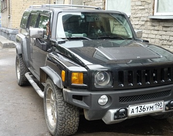 Hummer H3 V6 с тороидальным баллоном фото 13