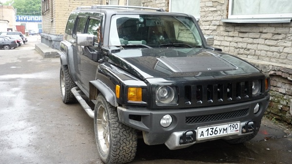 Hummer H3 V6 с тороидальным баллоном