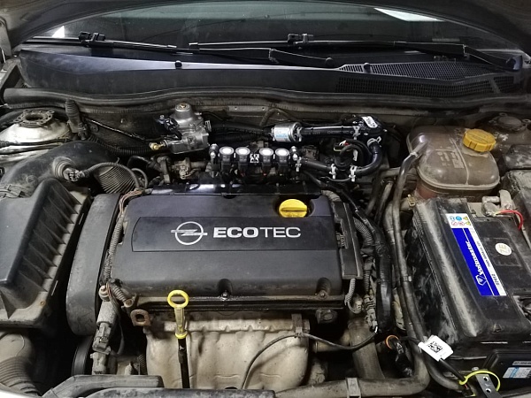 Opel Astra 2008 года 140 л.с. 1796