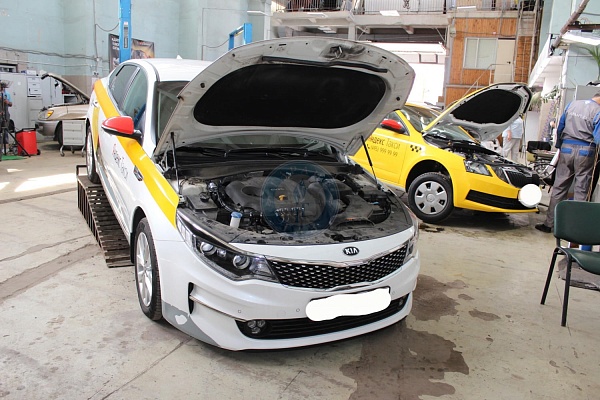 ГБО на Kia Optima 2017 года 149.6 л.с. 1999