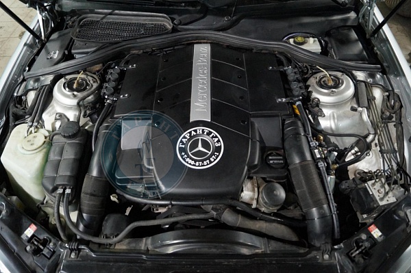 Форсунки ГБО на Mercedes S500 2001 года 305.9 л.с. 4966