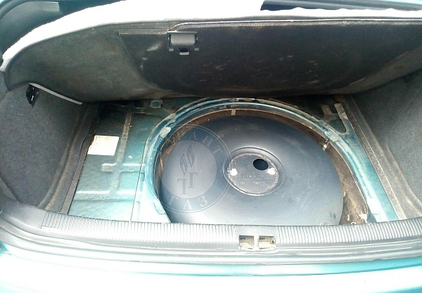 Баллон ГБО на Audi A6 1998 года 149.6 л.с. 1781