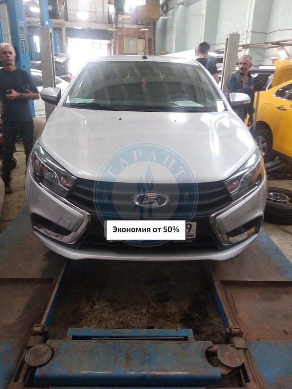 ГБО на Lada Vesta 2018 года 106.1 л.с. 1596